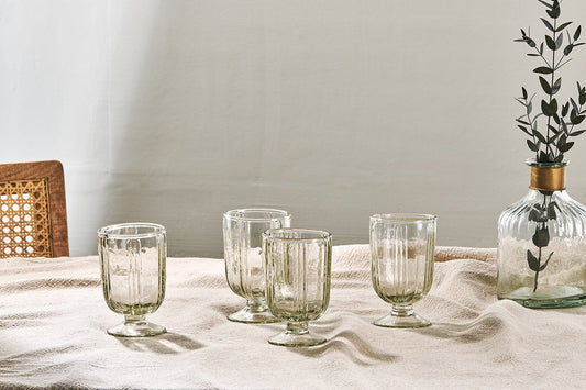Nkuku Sigiri Small Wine Glass Clear (Set Of 4)