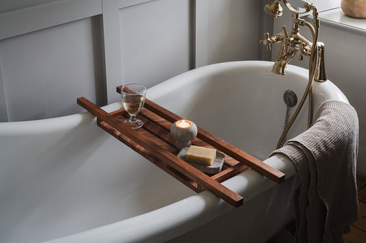 Nkuku Sukha Mango Bath Bridge Natural