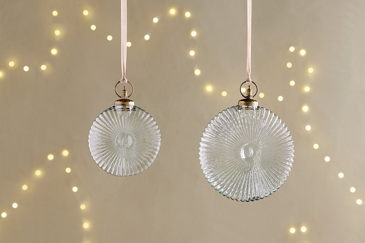 Nkuku Sundara Giant Bauble Clear
