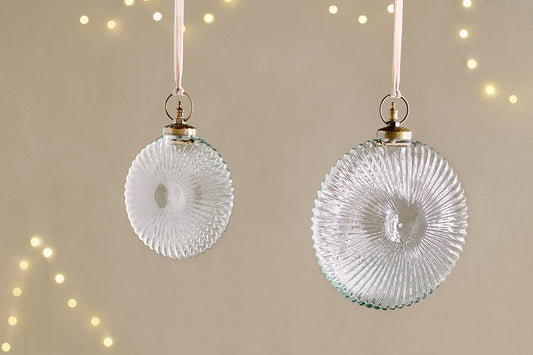 Nkuku Sundara Giant Bauble Clear