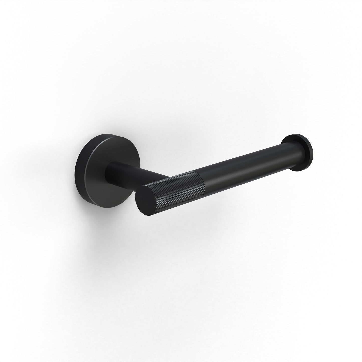Origins Living Turner Open Toilet Roll Holder Matt Black