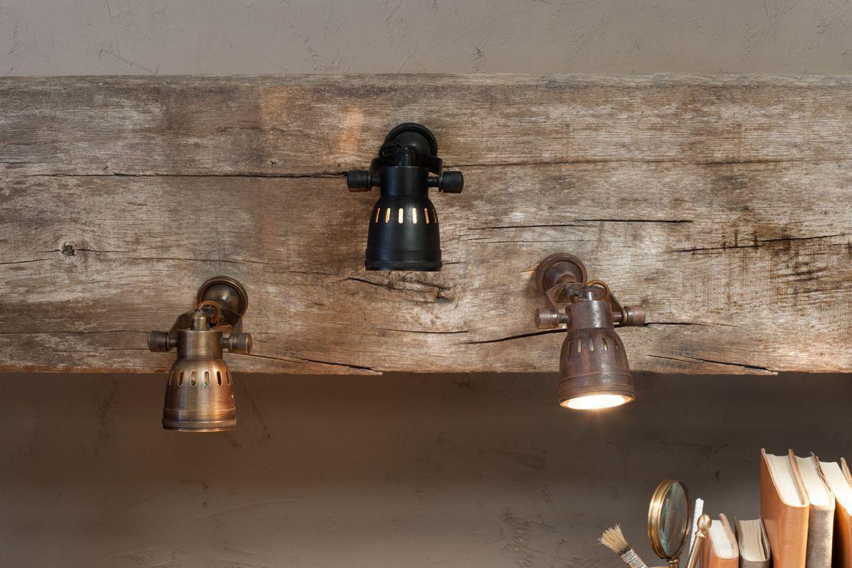 Nkuku Tabosa Brass Spot Light