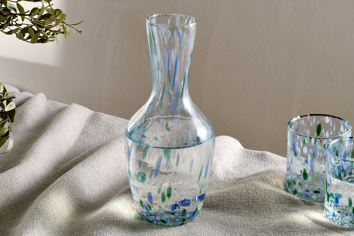 Nkuku Taja Jug Sea Blue