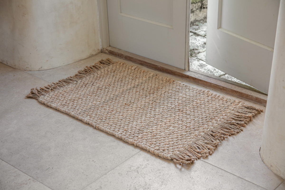 Nkuku Tunda Jute Doormat Natural