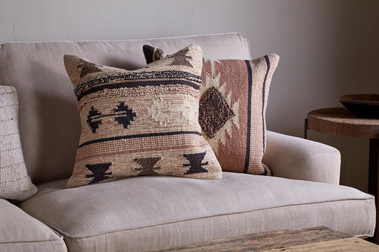 Nkuku Tussi Ami Cushion Cover Dusty Pink