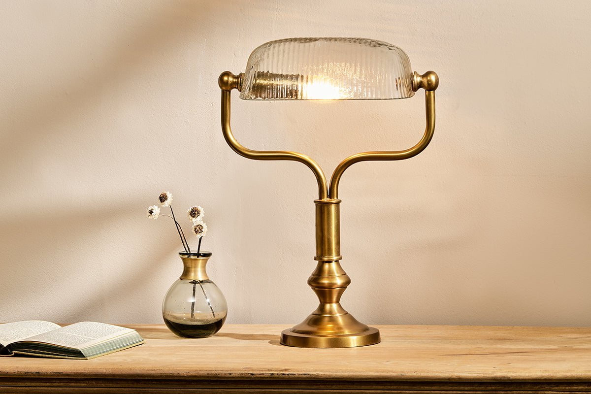 Nkuku Ulani Vintage Desk Lamp