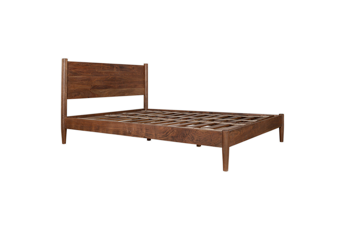 Nkuku Anbu Acacia Bed Washed Walnut