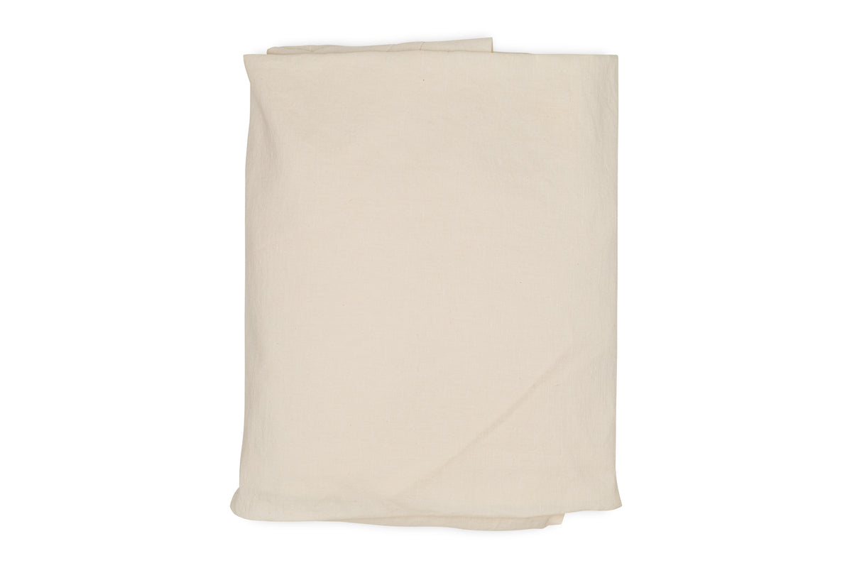 Nkuku Cela Hemp & Cotton Fitted Sheet Natural
