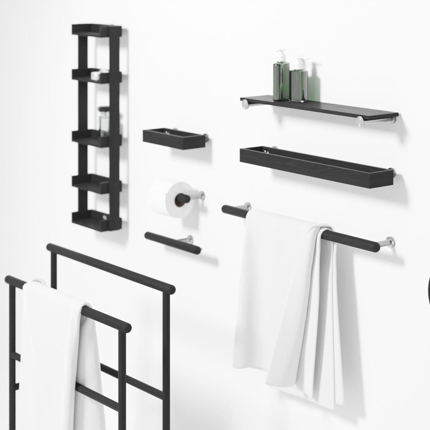 Wireworks Wall Shelf Multi 706 Yoku Dark Oak