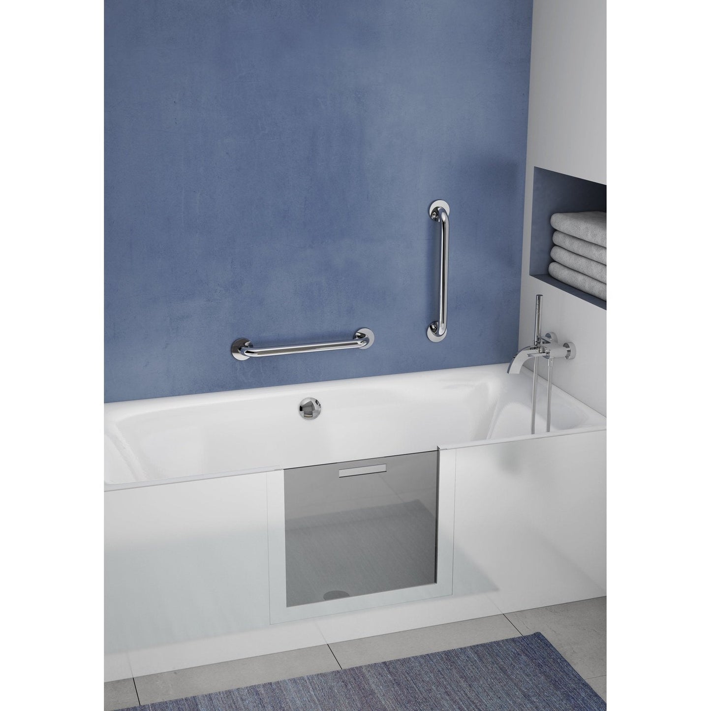 Origins Living Gedy G Pro Grab Bar 53cm Polished Stainless Steel