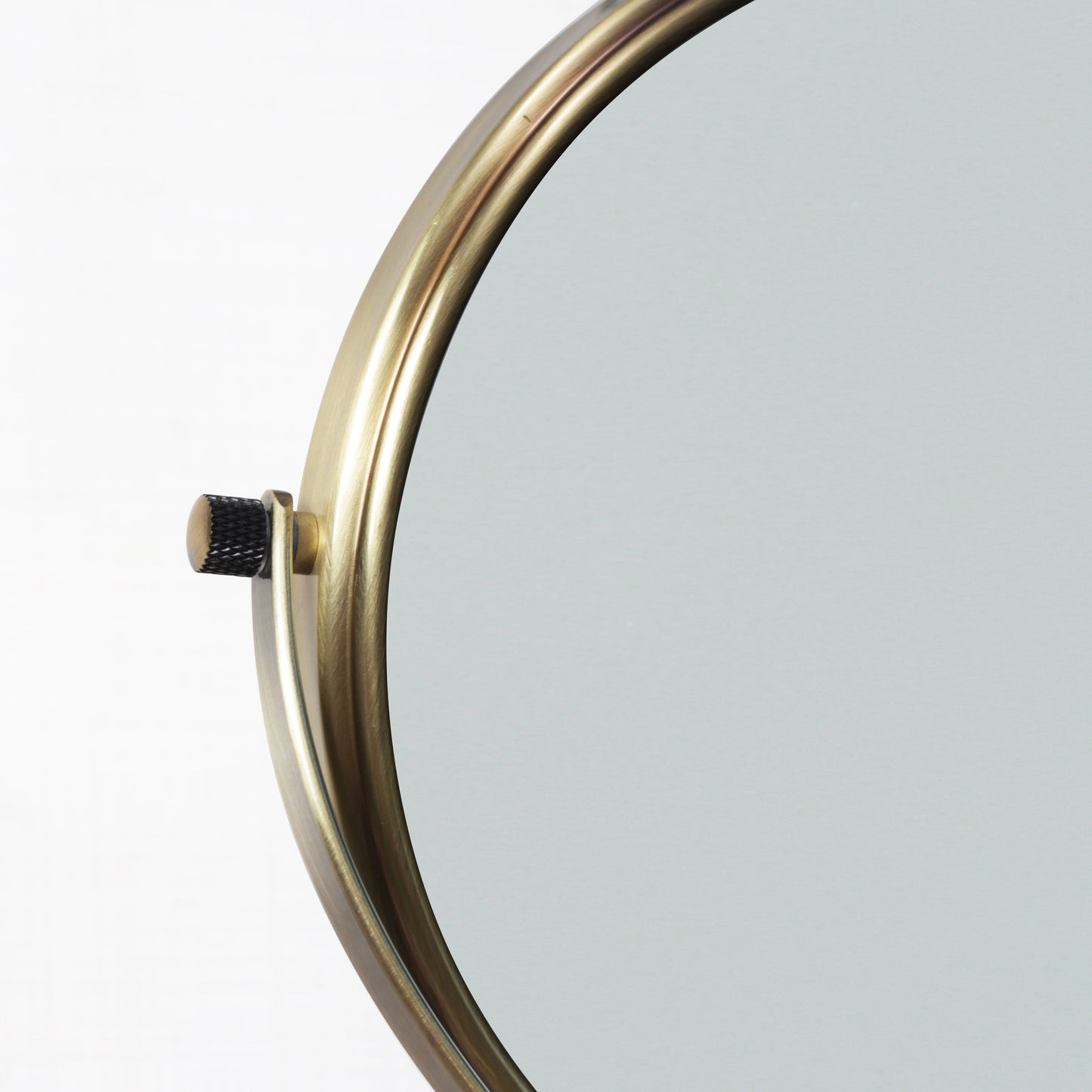 Origins Living Taylor Reversible 5 X Magnifying Wall Mirror Aged Brass