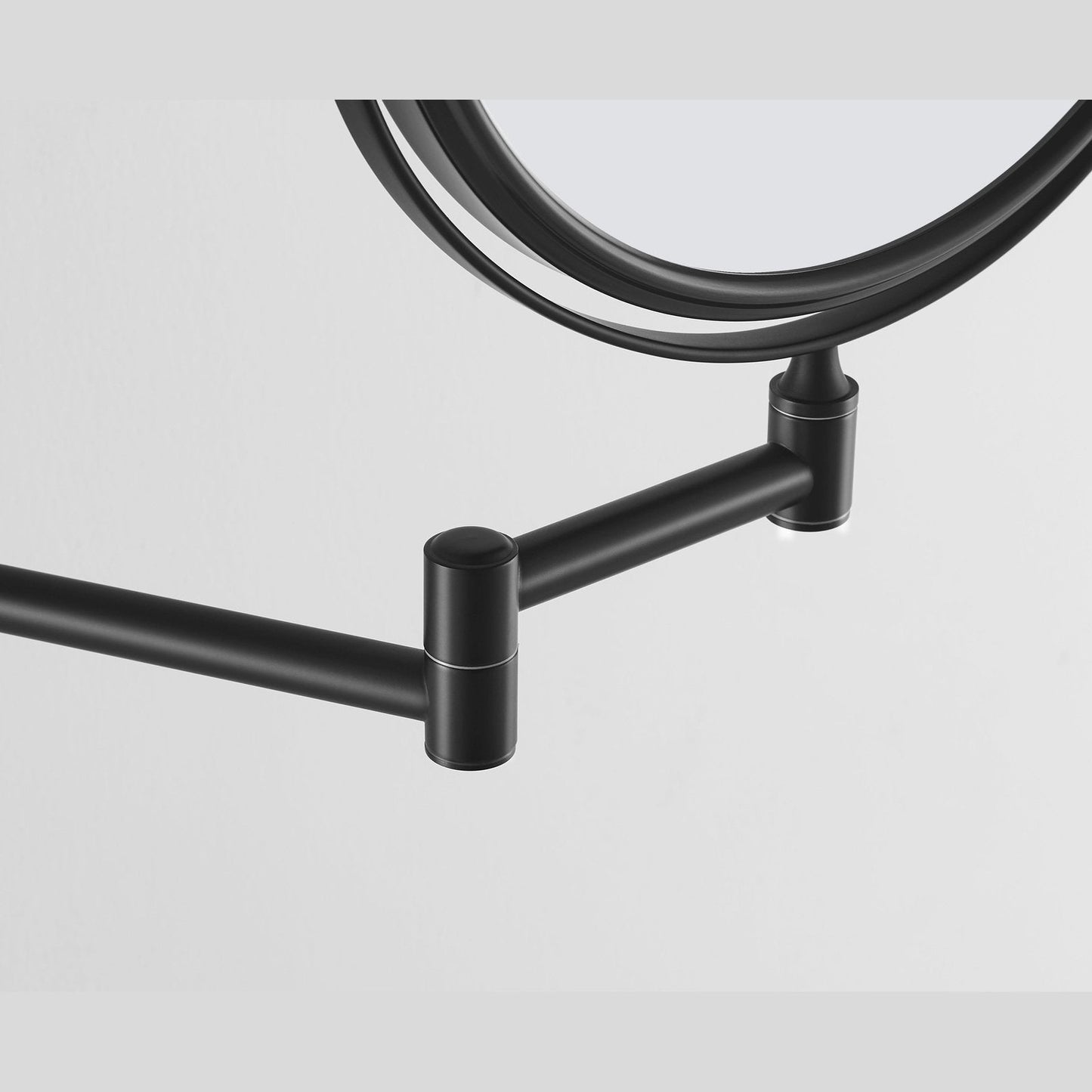 Origins Living Taylor Reversible 5 X Magnifying Wall Mirror Matt Black