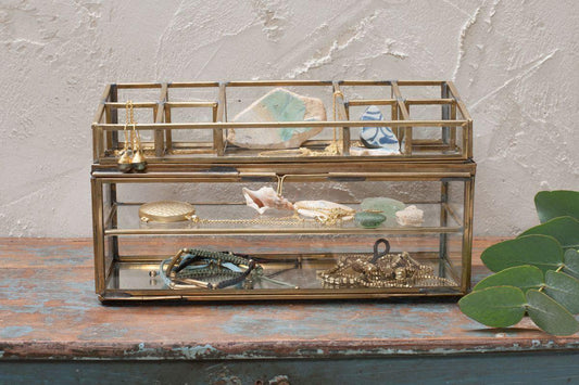 Nkuku Bequai Open Jewellery Box