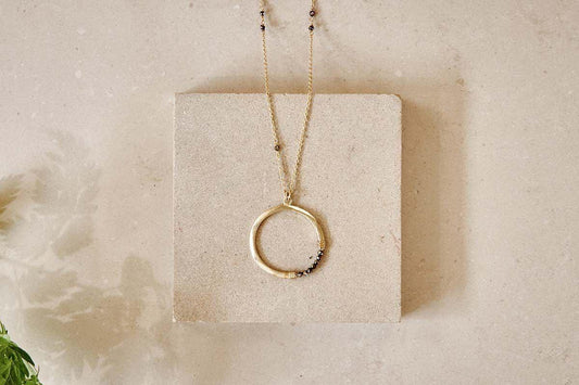 Nkuku Obini Pyrite Necklace