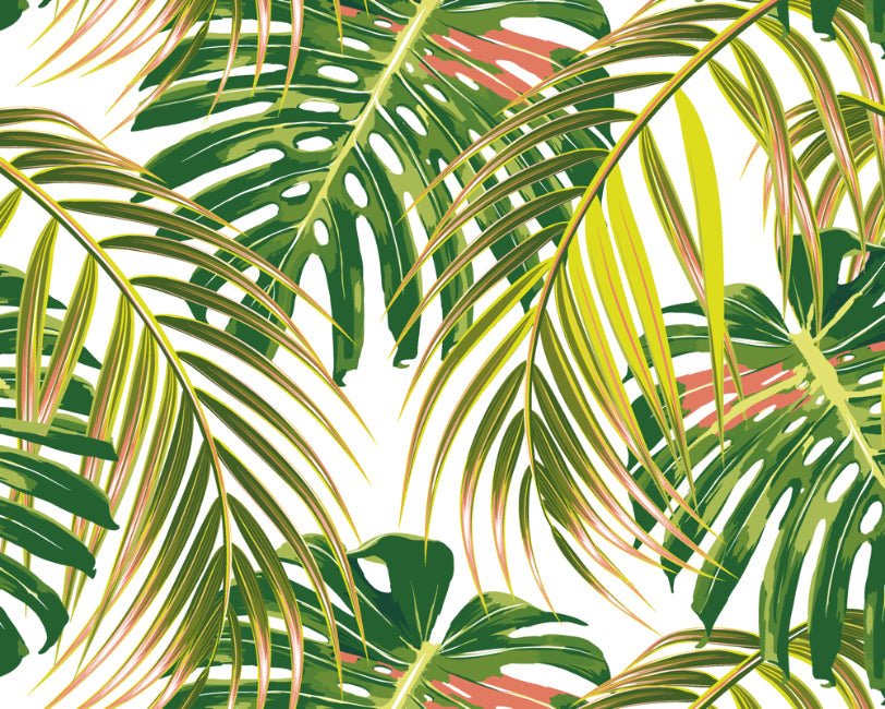 Origin Murals Tropical Leaves Citrus 300cm X 240cm