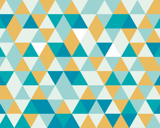 Origin Murals Geometric Jade Mustard 350cm X 280cm