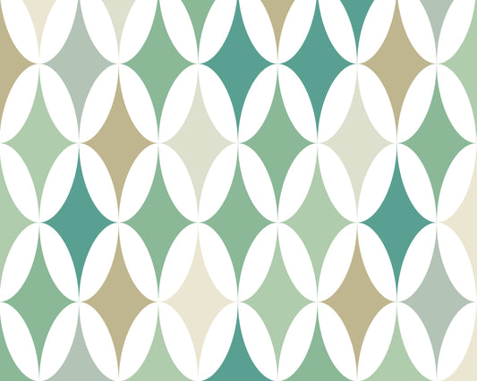 Origin Murals Green Formation Sage 300cm X 240cm