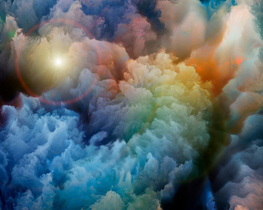 Origin Murals Moody Clouds Multi 350cm X 280cm