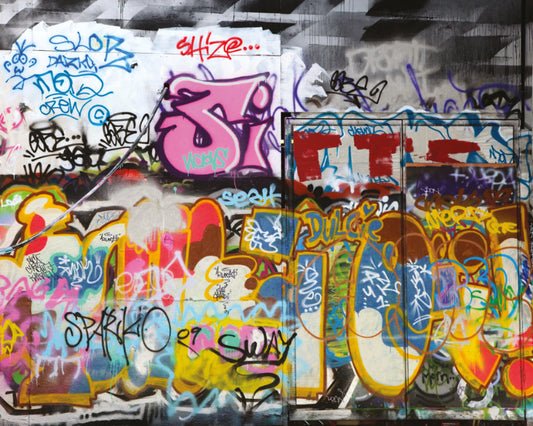 Origin Murals Urban Graffiti Multi 300cm X 240cm