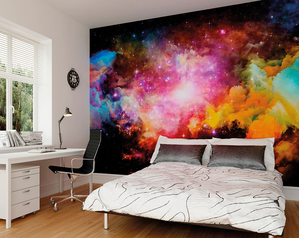 Origin Murals Galaxy Stars Multi 350cm X 280cm
