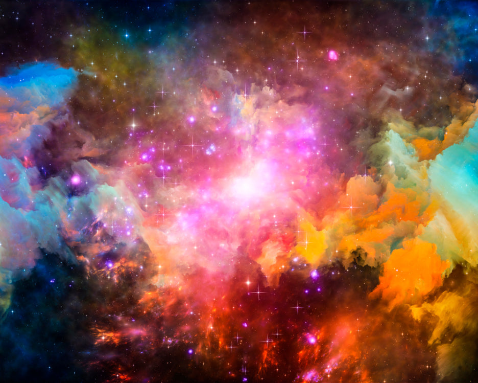 Origin Murals Galaxy Stars Multi 350cm X 280cm