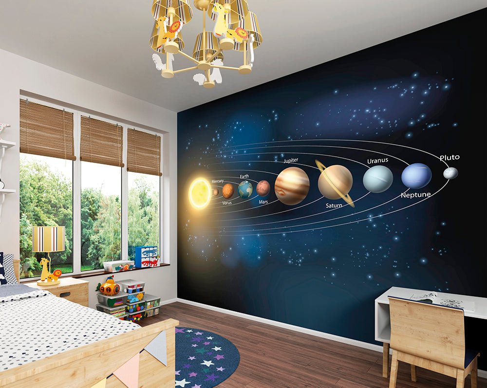 Origin Murals Planets Multi 300cm X 240cm