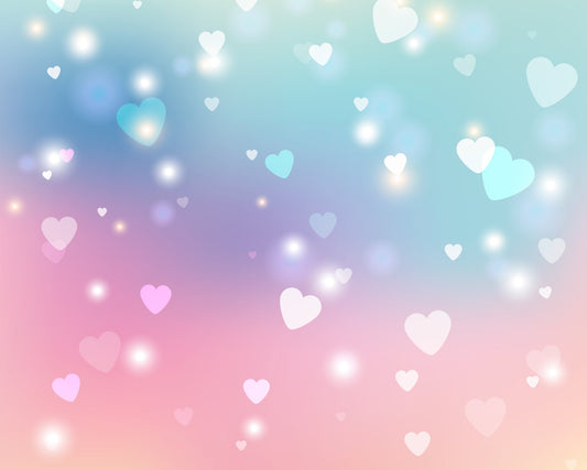 Origin Murals Sweet Hearts Pastel 350cm X 280cm