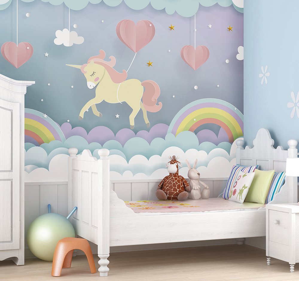 Origin Murals Unicorn Dream Pastel 350cm X 280cm
