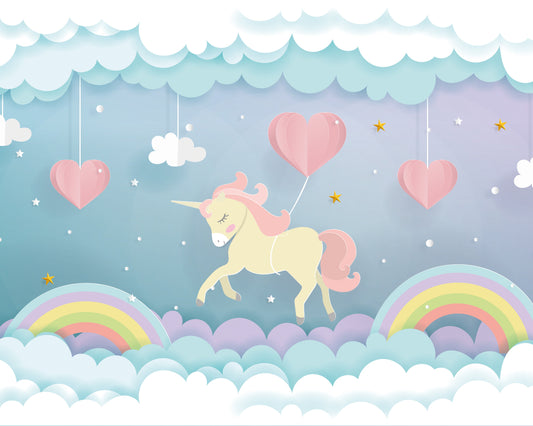 Origin Murals Unicorn Dream Pastel 300cm X 240cm