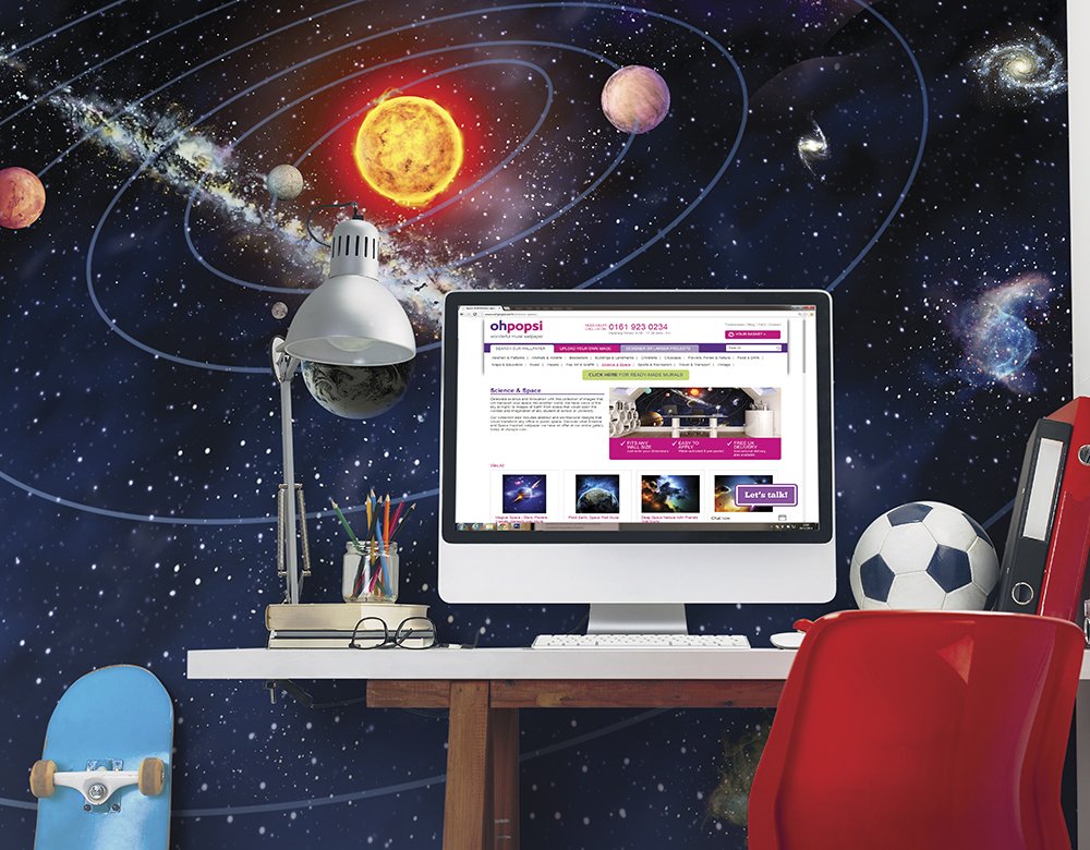 Origin Murals Solar System Multi 350cm X 280cm