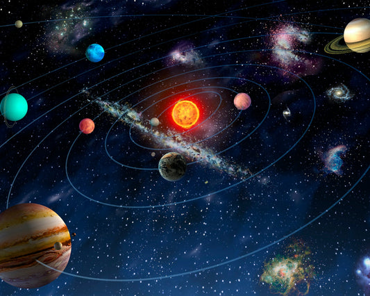 Origin Murals Solar System Multi 350cm X 280cm