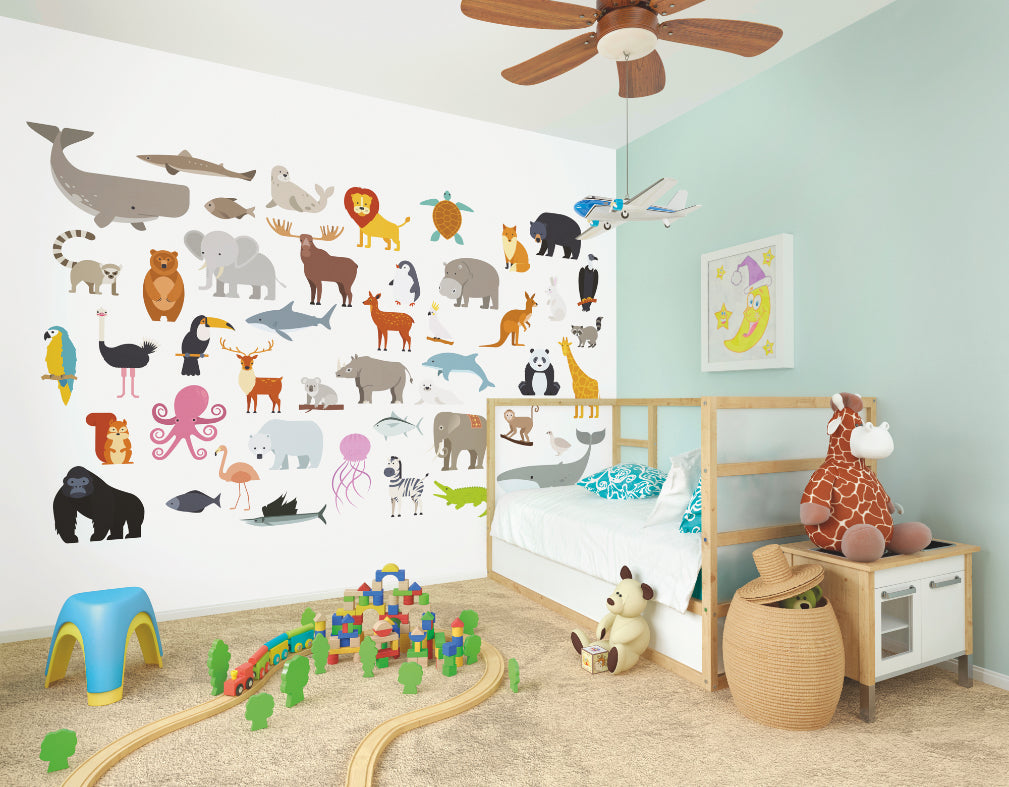 Origin Murals Animal Collection Multi 350cm X 280cm