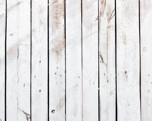 Origin Murals Vintage Wood Effect White 350cm X 280cm