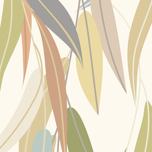 Origin Murals Willow Leaves Natural Stone 300cm X 240cm