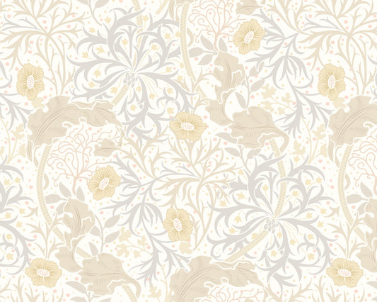 Origin Murals Trailing Seaweed Garden Chalk And Stone 300cm X 240cm