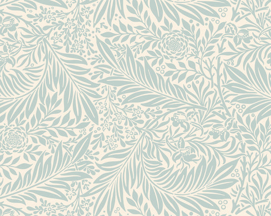 Origin Murals Trailing Ferns Duck Egg 300cm X 240cm