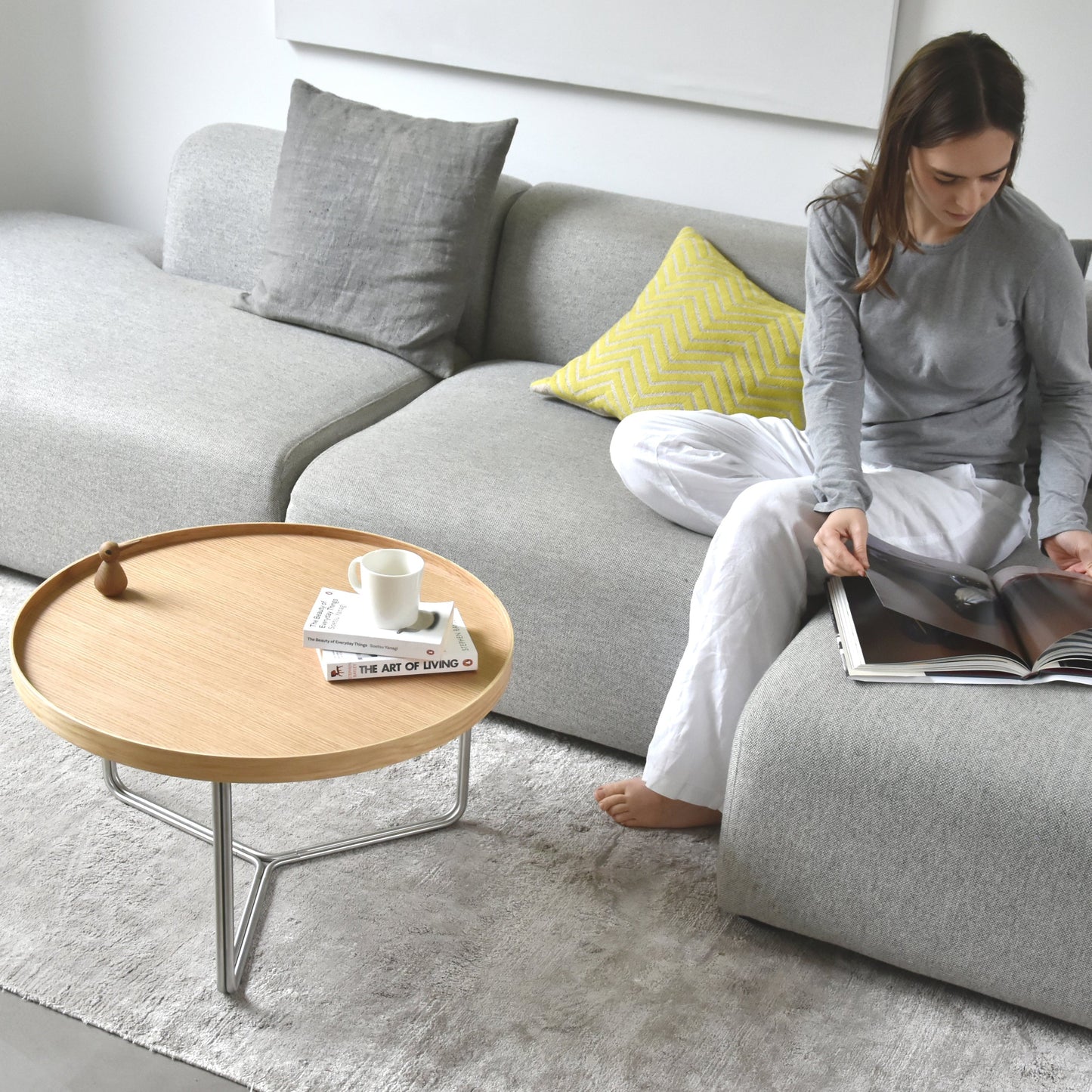 Wireworks Round Table Dt66 Oak