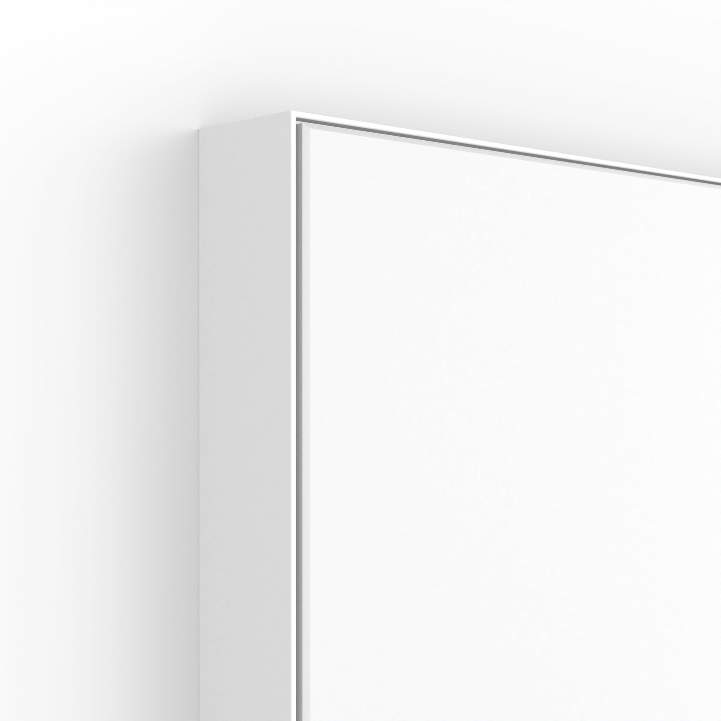 Origins Living Tate Rectangular Mirror 100x70cm Matt White