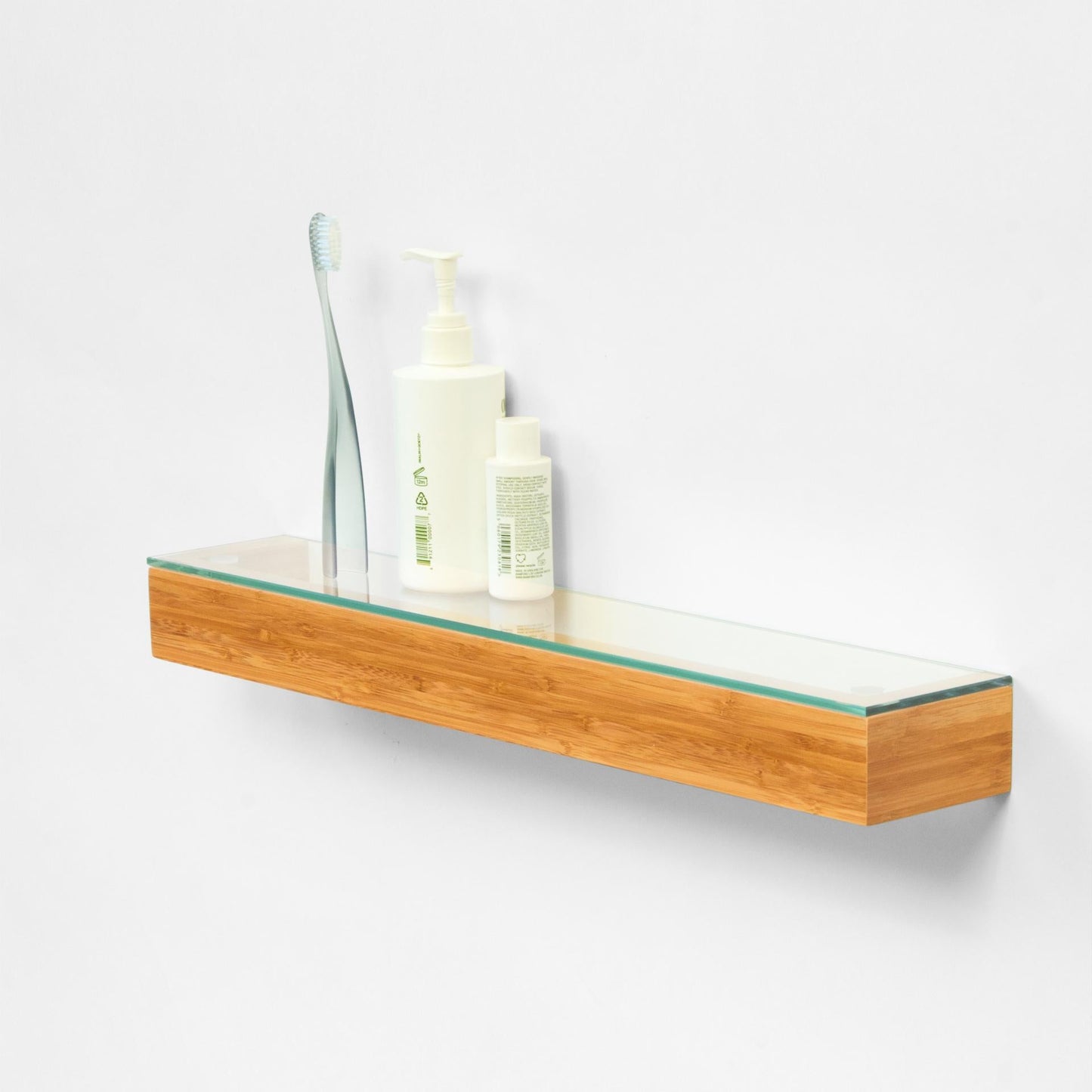 Wireworks Glass Shelf Bamboo