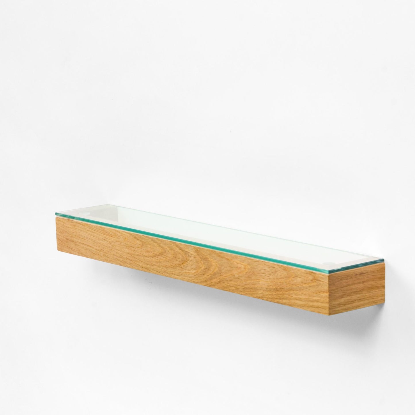 Wireworks Glass Shelf Slimline Oak