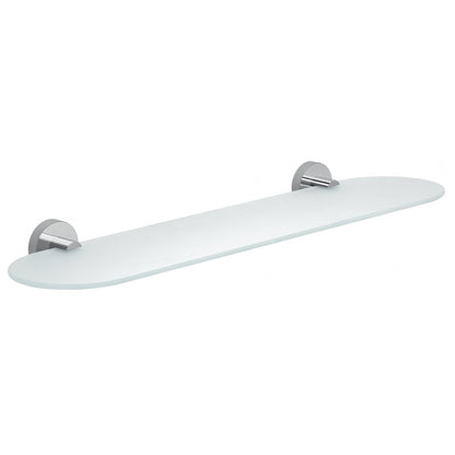 Origins Living Gedy Eros Glass Shelf 60cm Chrome