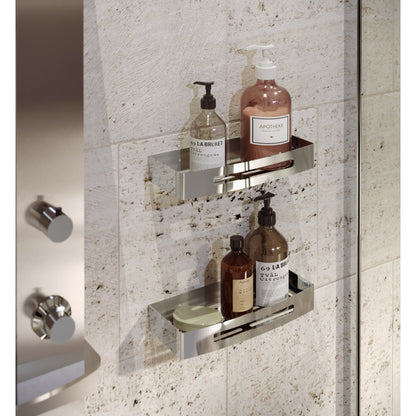Origins Living Gedy Nerva Shower Basket Gunmetal