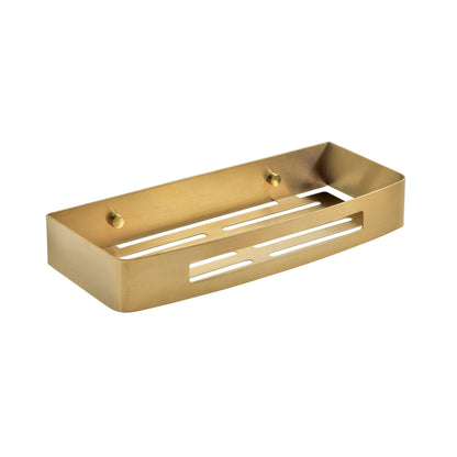 Origins Living Gedy Nerva Shower Basket Brushed Brass