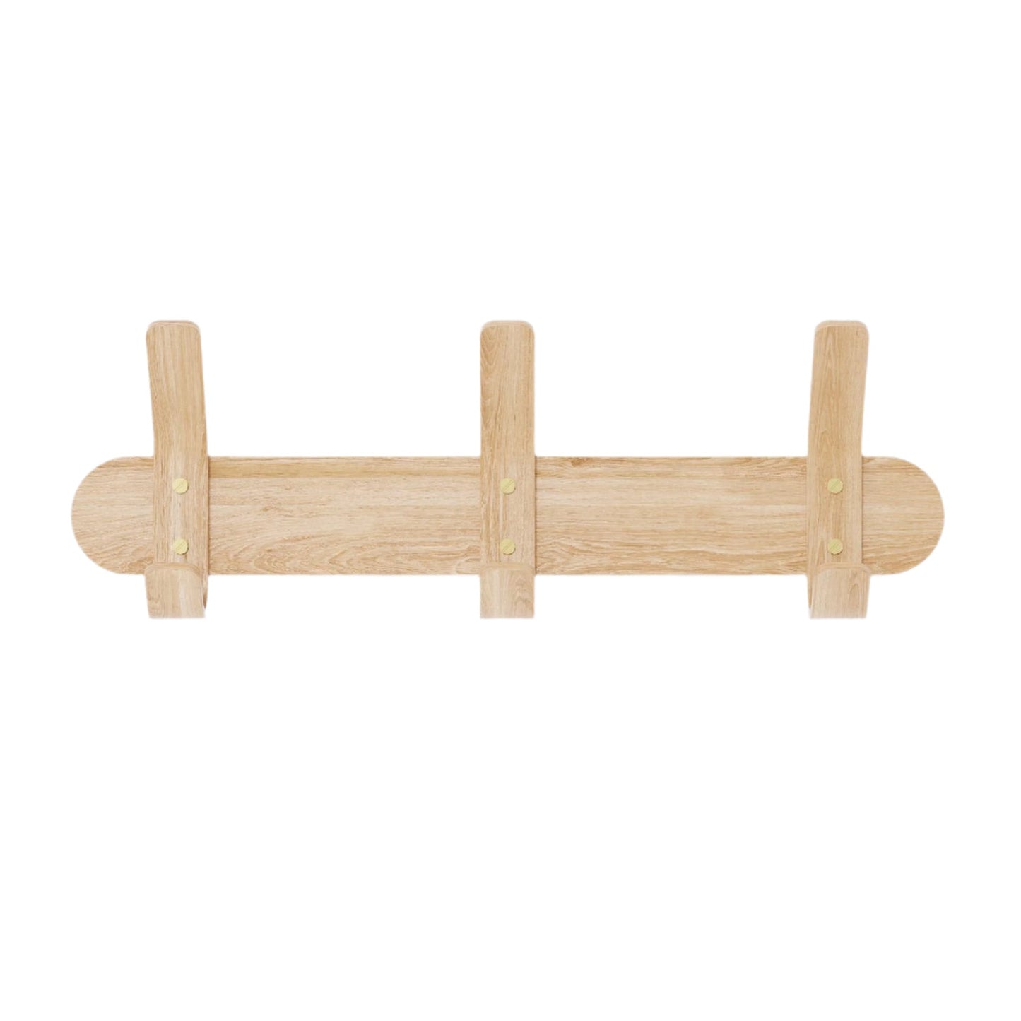 Wireworks Wall Hooks Left Hook 3 Oak