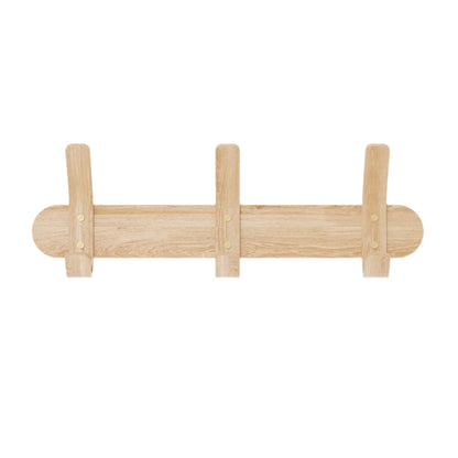 Wireworks Wall Hooks Left Hook 3 Oak