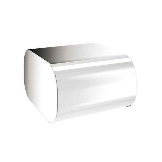 Origins Living Gedy Outline Toilet Roll Holder With Cover Chrome