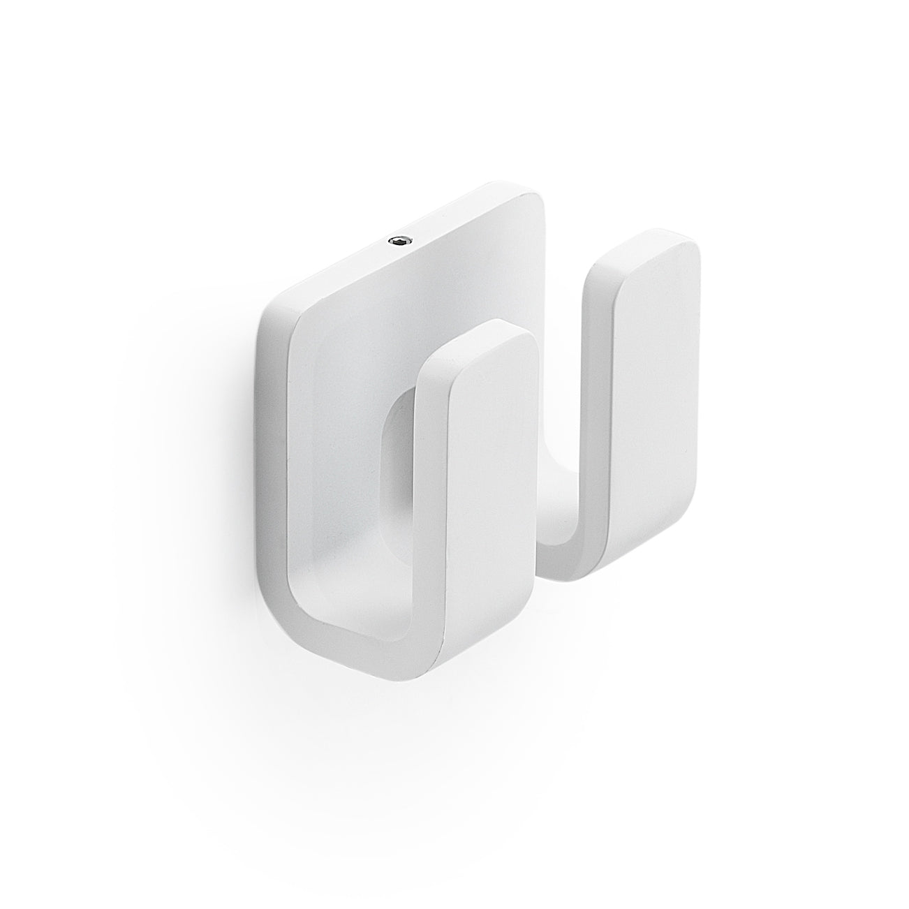 Origins Living Gedy Outline Double Robe Hook Matt White