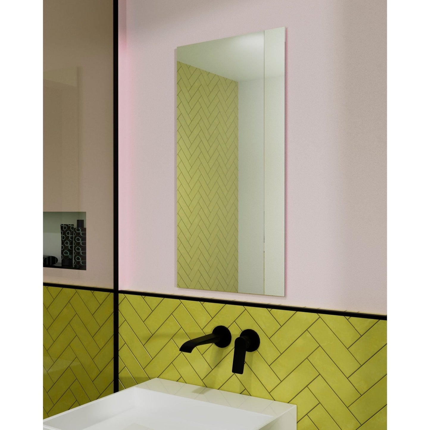 Origins Living Brix Rectangular Mirror 45x60cm