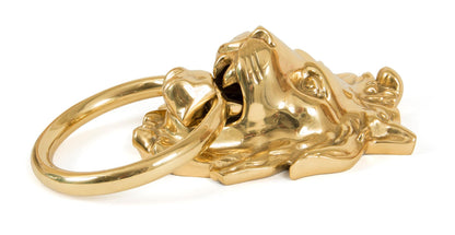 From The Anvil Lion Head Door Knocker