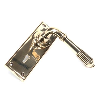 From The Anvil Reeded Lever Lock Set